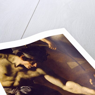 The Martyrdom of St. Matthew, detail, 1599-1600 by Michelangelo Merisi da Caravaggio