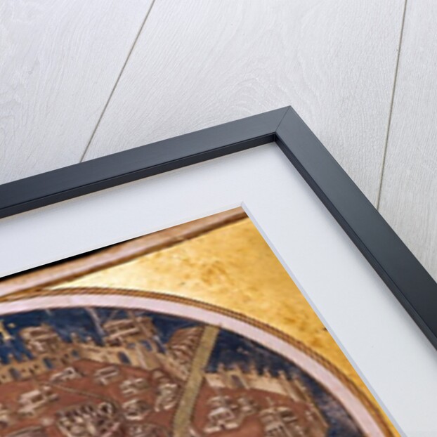 Perspective map of Rome with the monuments of antiquity, 1414 by Taddeo di Bartolo