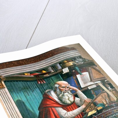 St. Jerome in his Study, 1480 by Domenico Ghirlandaio