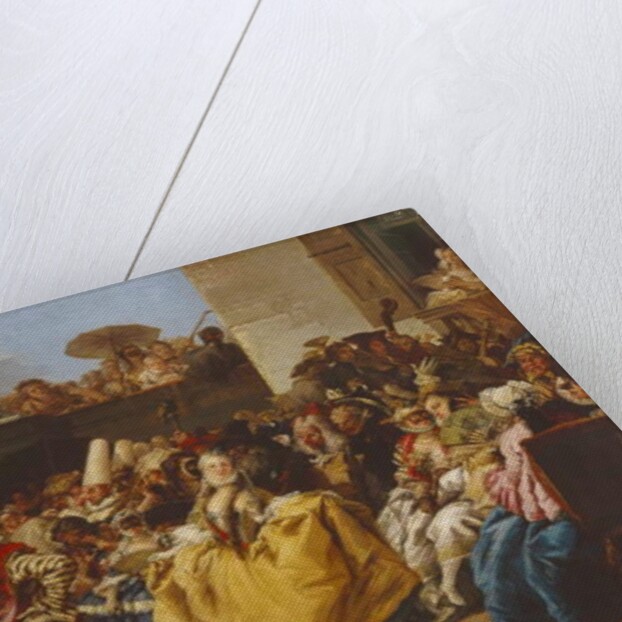 The Minuet or Carnival Scene by Giandomenico Tiepolo