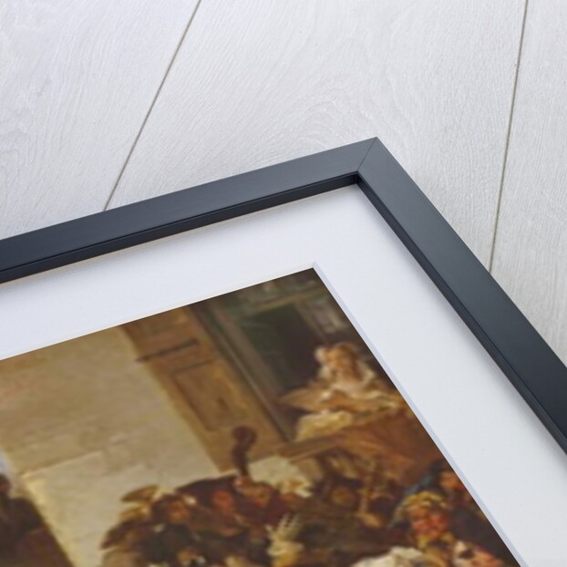 The Minuet or Carnival Scene by Giandomenico Tiepolo