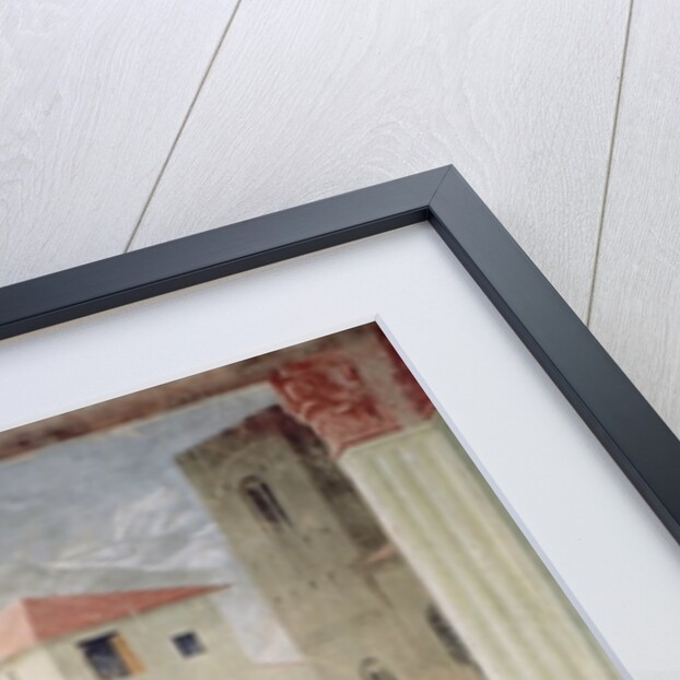 St. Peter Distributing the Common Goods of the Church and the Death of Ananias, c.1427 by Tommaso Masaccio