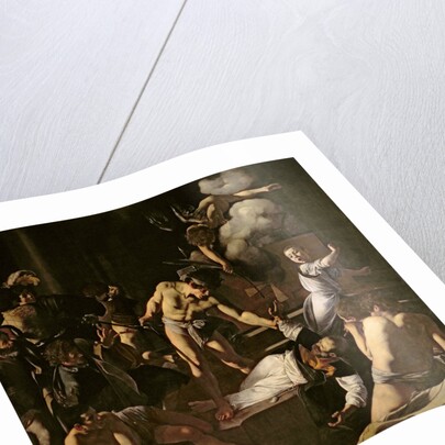 The Martyrdom of St. Matthew, 1599-1600 by Michelangelo Merisi da Caravaggio