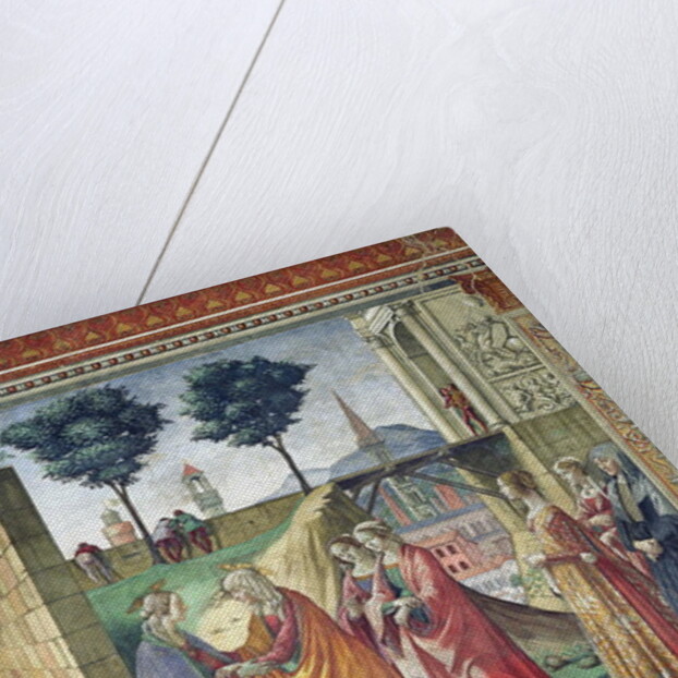 The Visitation by Domenico Ghirlandaio