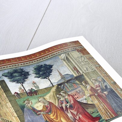 The Visitation by Domenico Ghirlandaio