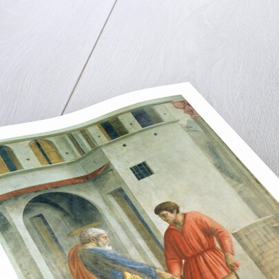 Tribute Money, c.1427 by Tommaso Masaccio