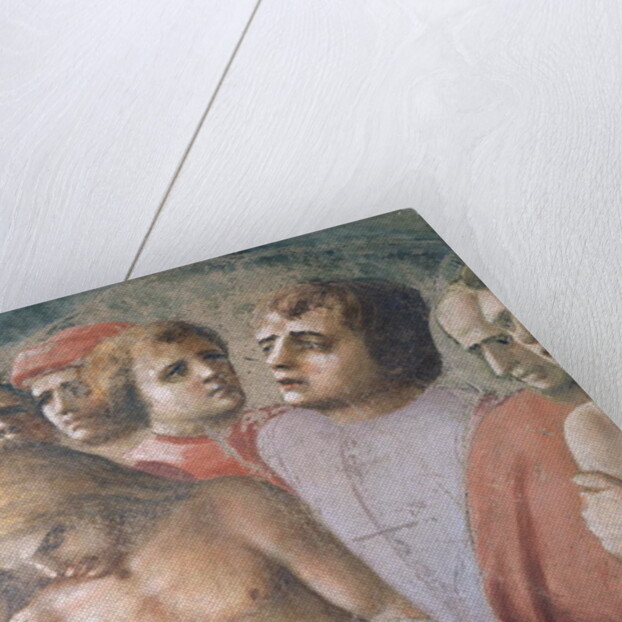 St. Peter Baptising the Neophytes, c.1427 by Tommaso Masaccio