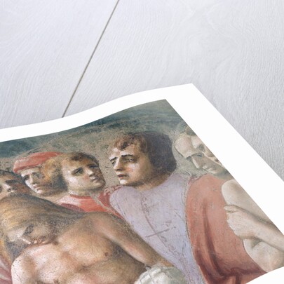St. Peter Baptising the Neophytes, c.1427 by Tommaso Masaccio