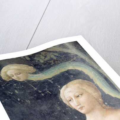 The Temptation of Adam and Eve, c.1427 62320e: Detail of The Temptation of Adam and Eve, c.1427 by Tommaso Masolino da Panicale