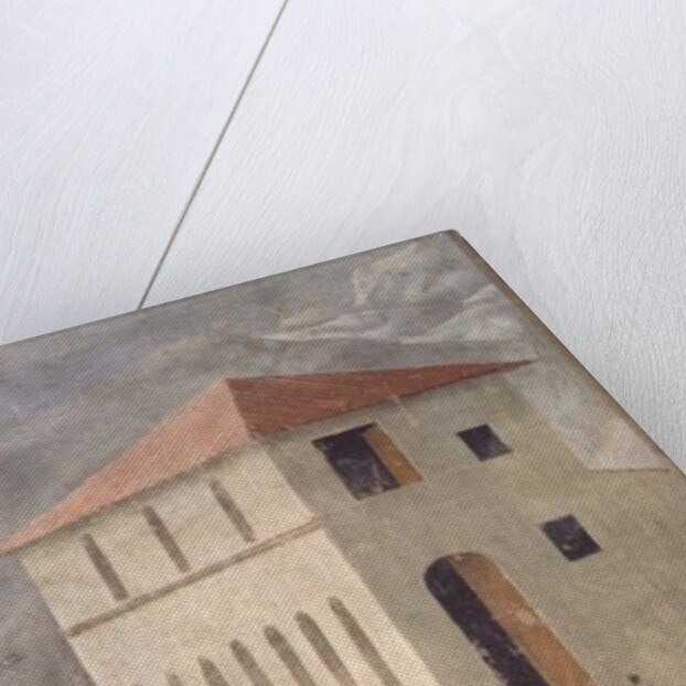 St. Peter Distributing the Common Goods of the Church, and the Death of Ananias,, c.1427 by Tommaso Masaccio