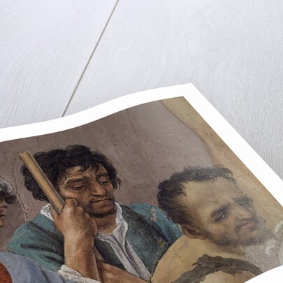 The Dispute with Simon Mago, and the Crucifixion of St. Peter, c.1480 by Filippino Lippi