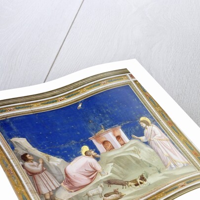 Joachim's Sacrifice, c.1305 by Giotto