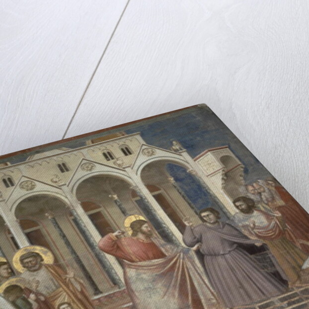The Cleansing of the Temple, c.1305 by Giotto (c.1266-1337)