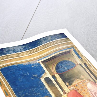 The Virgin's Suitors Praying before the Rods in the Temple, c.1305 by Giotto