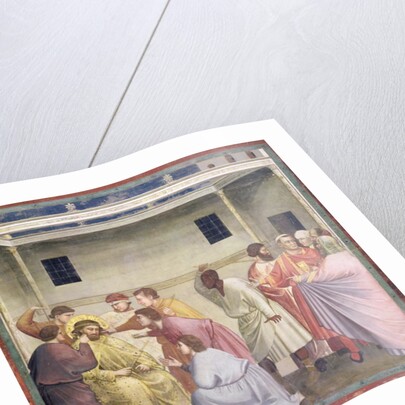 The Mocking of Christ, c.1305 by Giotto (c.1266-1337)