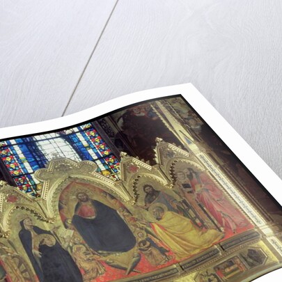 The Strozzi Altarpiece, 1357 by Andrea di Cione Orcagna