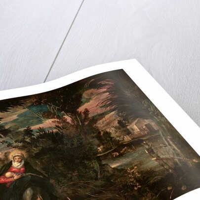 The Flight into Egypt, c.1575-77 by Jacopo Robusti Tintoretto