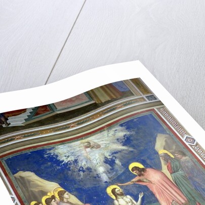 The Baptism of Christ, c.1305 by Giotto