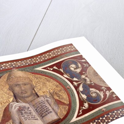 Maesta: St. Gregory by Simone Martini