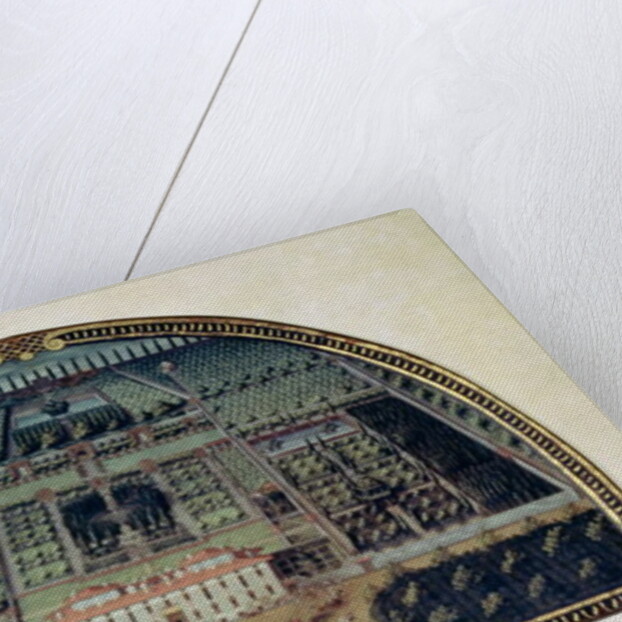 Villa di Castello from a series of lunettes depicting views of the Medici villas, 1599 by Giusto Utens