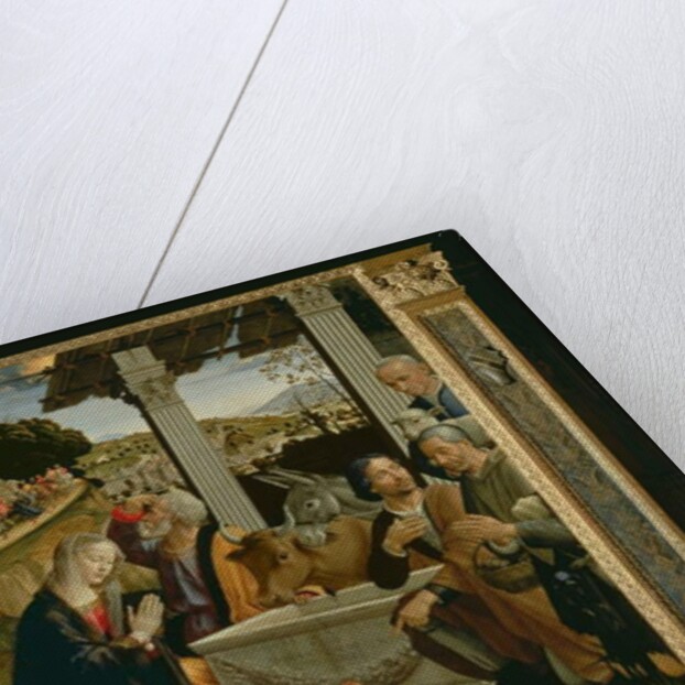 Adoration of the Shepherds, 1485 by Domenico Ghirlandaio