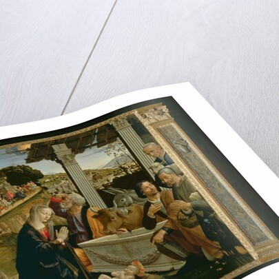 Adoration of the Shepherds, 1485 by Domenico Ghirlandaio