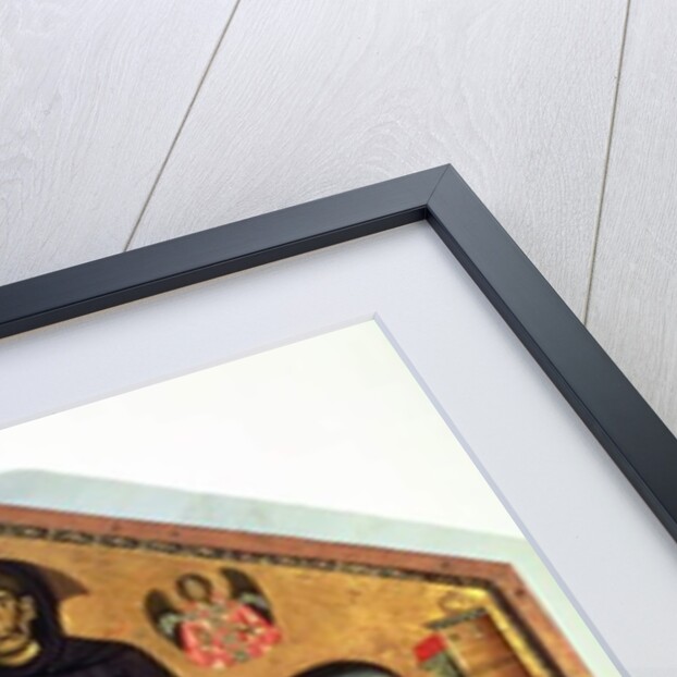 St. Francis of Assisi with scenes from his life, 1235 by Bonaventura Berlinghieri