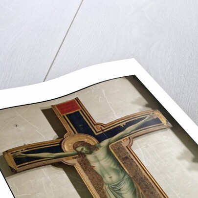 Crucifix from the Chapel of Isotta degli Atti, c.1312 by Giotto