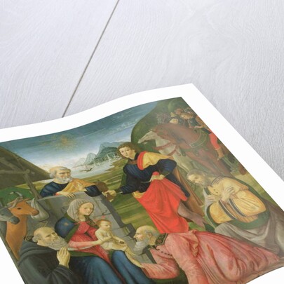 The Adoration of the Magi, 1479 by Davide & Domenico Ghirlandaio