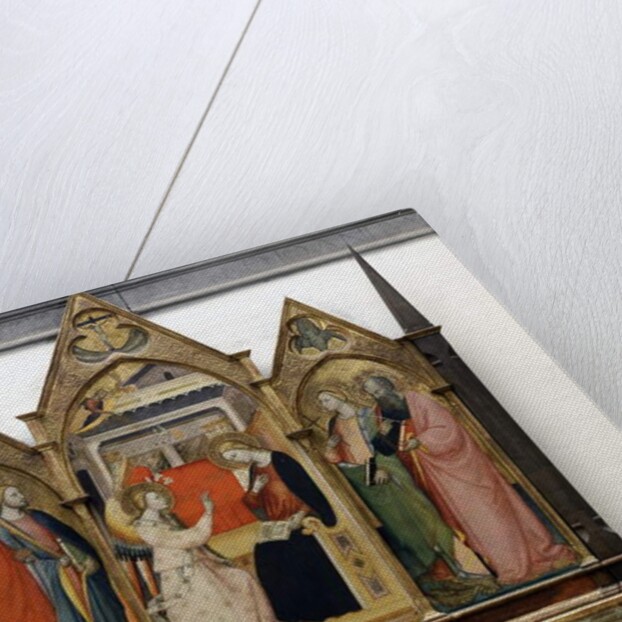 Annunciation with Saints, 1414 by Bicci di Lorenzo