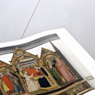 Annunciation with Saints, 1414 by Bicci di Lorenzo