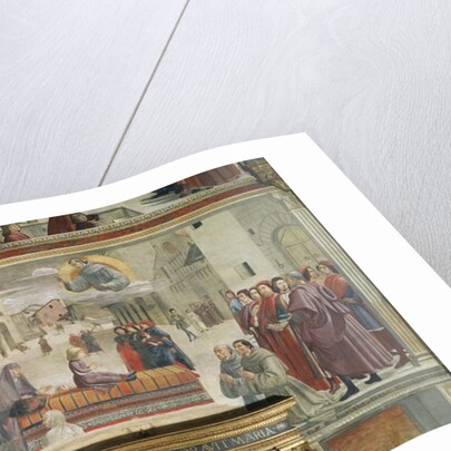 The miracle of the boy brought back to life by Domenico Ghirlandaio