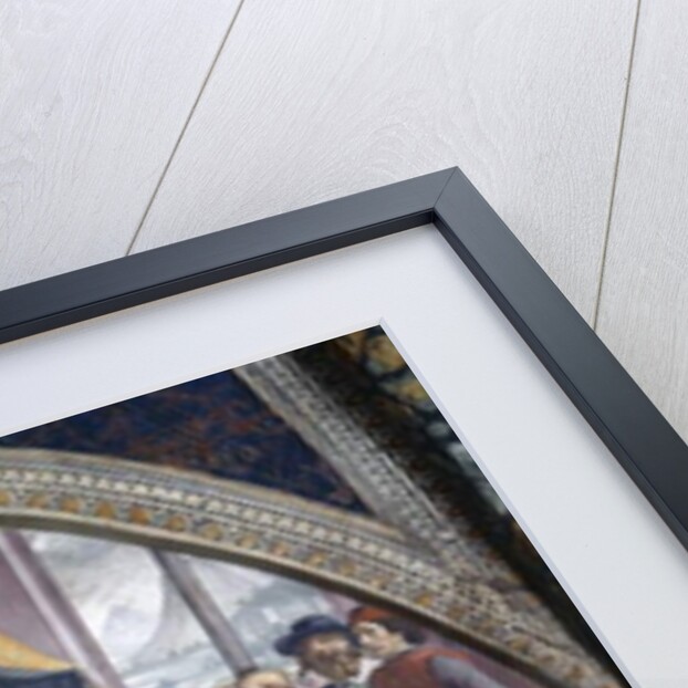 The Trial by Fire, St. Francis before the Sultan of Egypt by Domenico (1449-94) Ghirlandaio