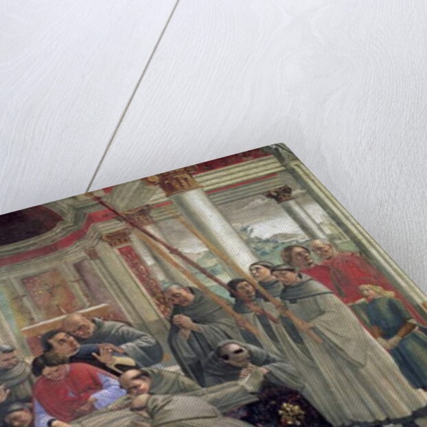 The Death of St. Francis by Domenico Ghirlandaio