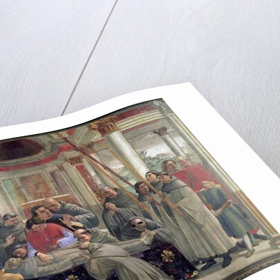 The Death of St. Francis by Domenico Ghirlandaio