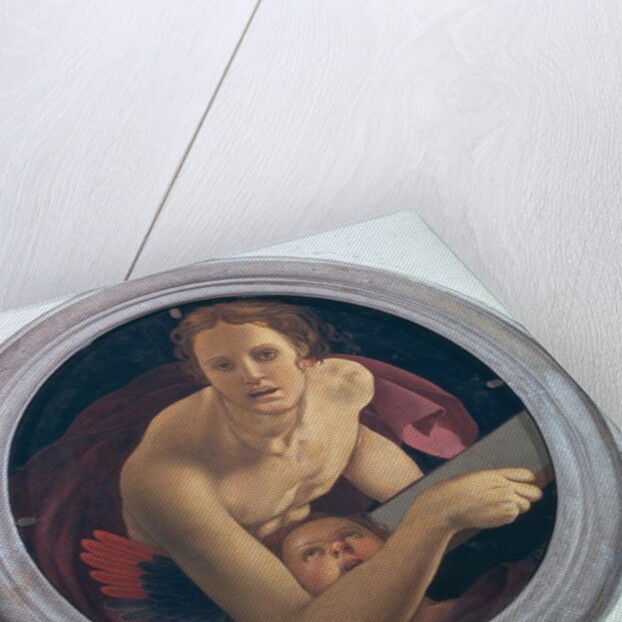 St. Matthew, tondo from the cupola of the Evangelists, 1528 by Jacopo Pontormo