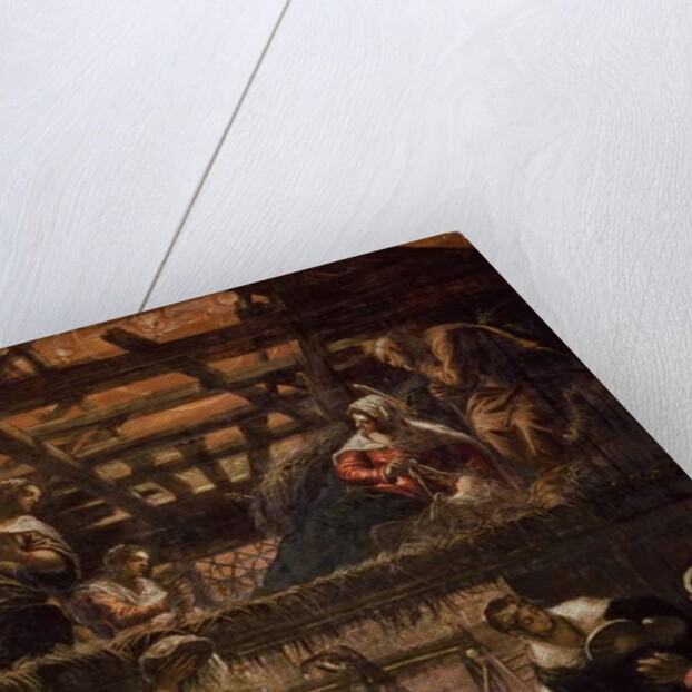 The Adoration of the Shepherds, 1578-81 by Jacopo Robusti Tintoretto