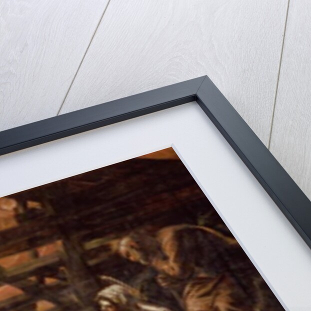 The Adoration of the Shepherds, 1578-81 by Jacopo Robusti Tintoretto