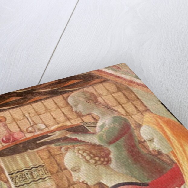 Birth of the Virgin by Paolo Uccello