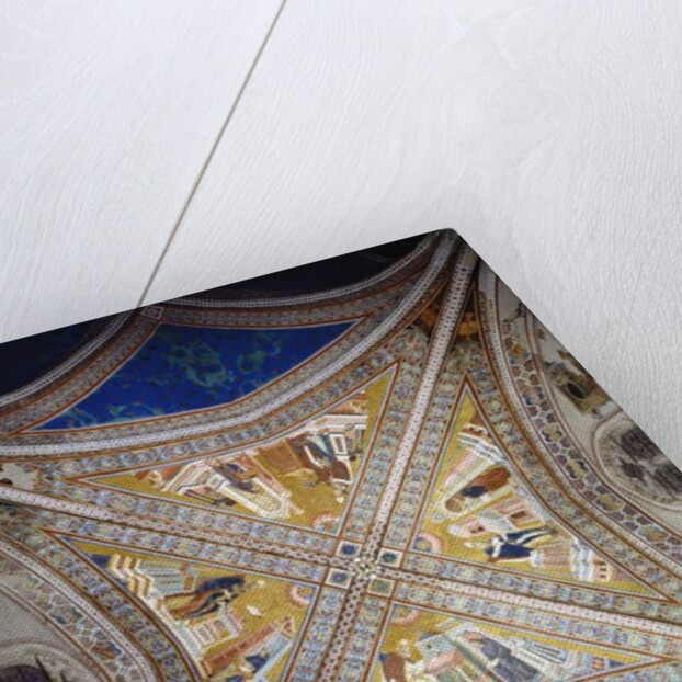 Vault of the Four Doctors of the Church, c.1297 by Giotto di Bondone