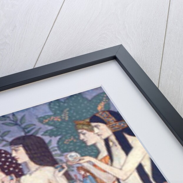 The Attendants of the Queen of Sheba by John Duncan