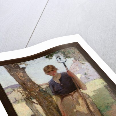 The Farm Girl, 1915 by William Hanna Clarke