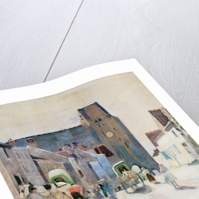 The Main Street, Grez-sur-Loing, 1884 by William Kennedy