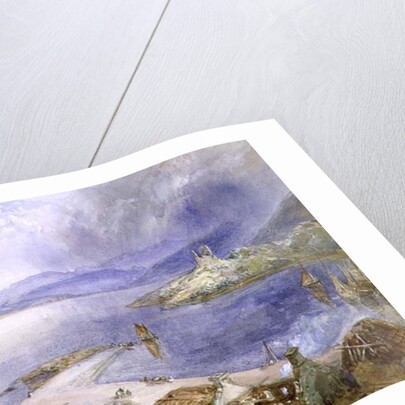 Kyleakin, Skye, 1866 by William 'Crimea' Simpson