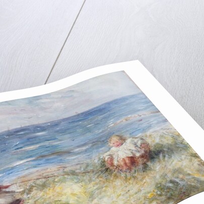 Playing by the Shore by Robert Gemmell Hutchison