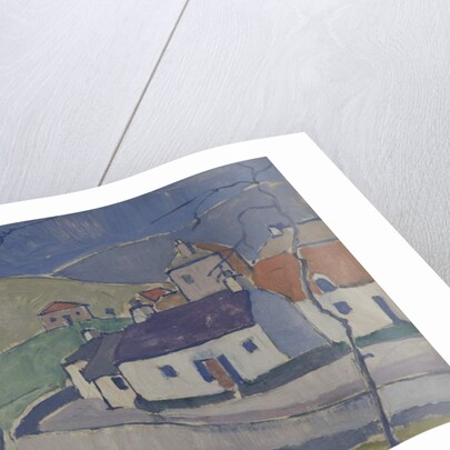 Farm at Ruberslaw, 1940 by Anne Redpath