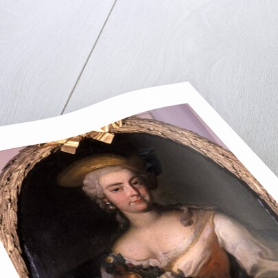 Portrait of Marie, Princess of Hessen, c.1750 by German School