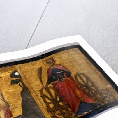 St. Benedict, St. Christopher and St. Catherine, c.1400 by Aretino Luca Spinello or Spinelli