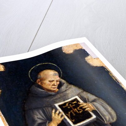 St. Bernard of Siena, c.1515-20 by Luca Signorelli