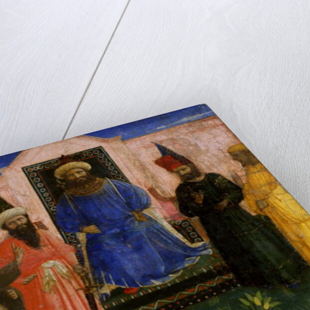 The Trial by Fire of St. Francis before the Sultan, c.1435-40 by Fra Angelico